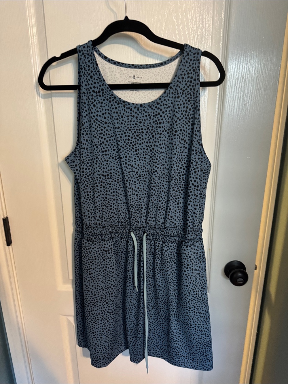 Lou & Grey Blue Sleeveless Drawstring One-Piece